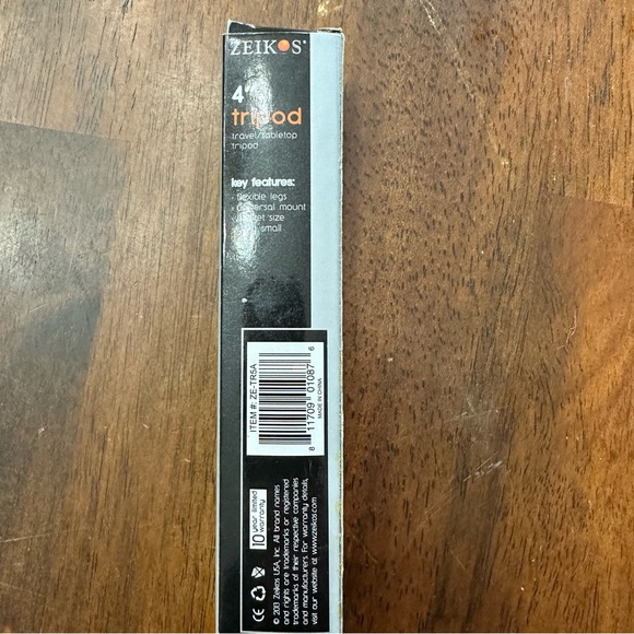Zeikos 4” camera tripod - Picture 3 of 3